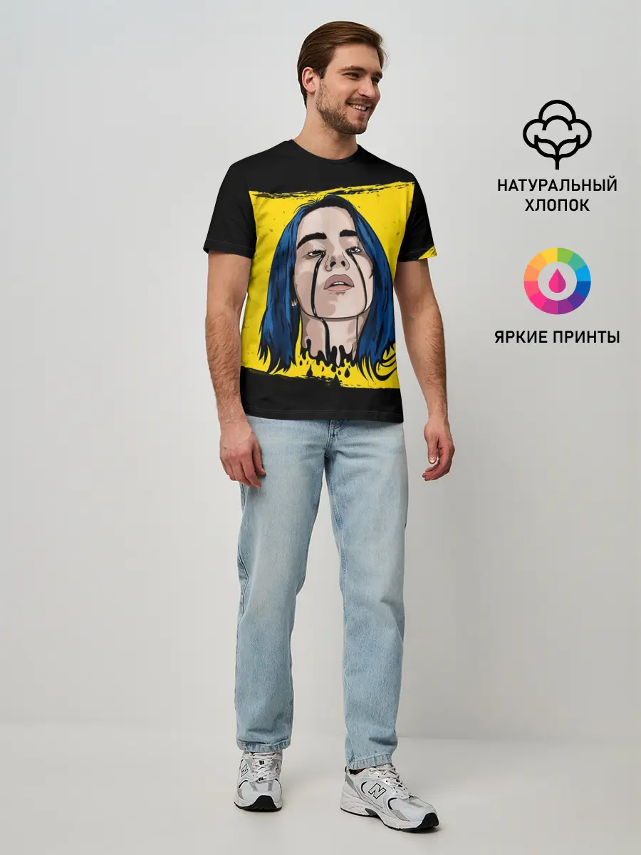 Мужская базовая футболка / BILLIE EILISH