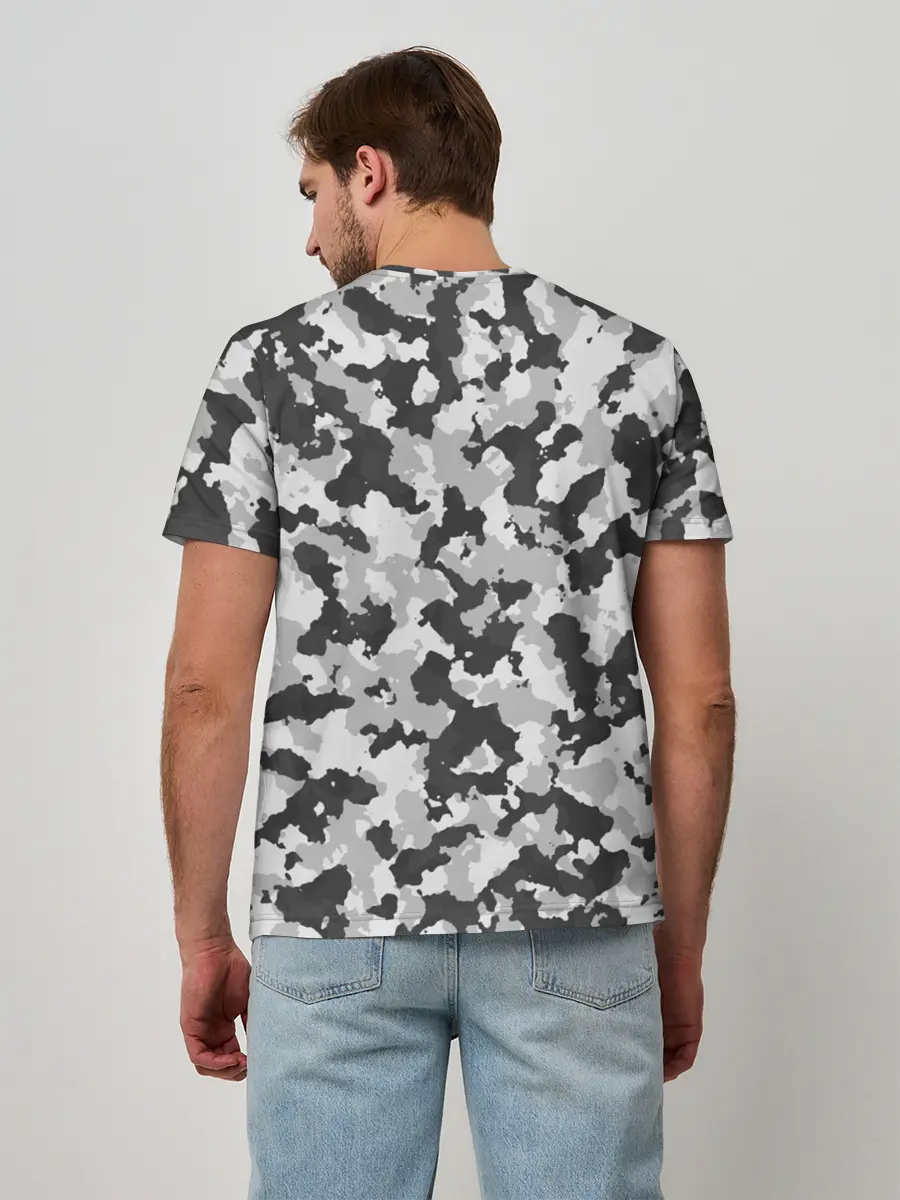 Мужская базовая футболка / Хэдшoт-CS:GO