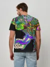 Мужская базовая футболка / ПСИХОДЕЛИКА NEW