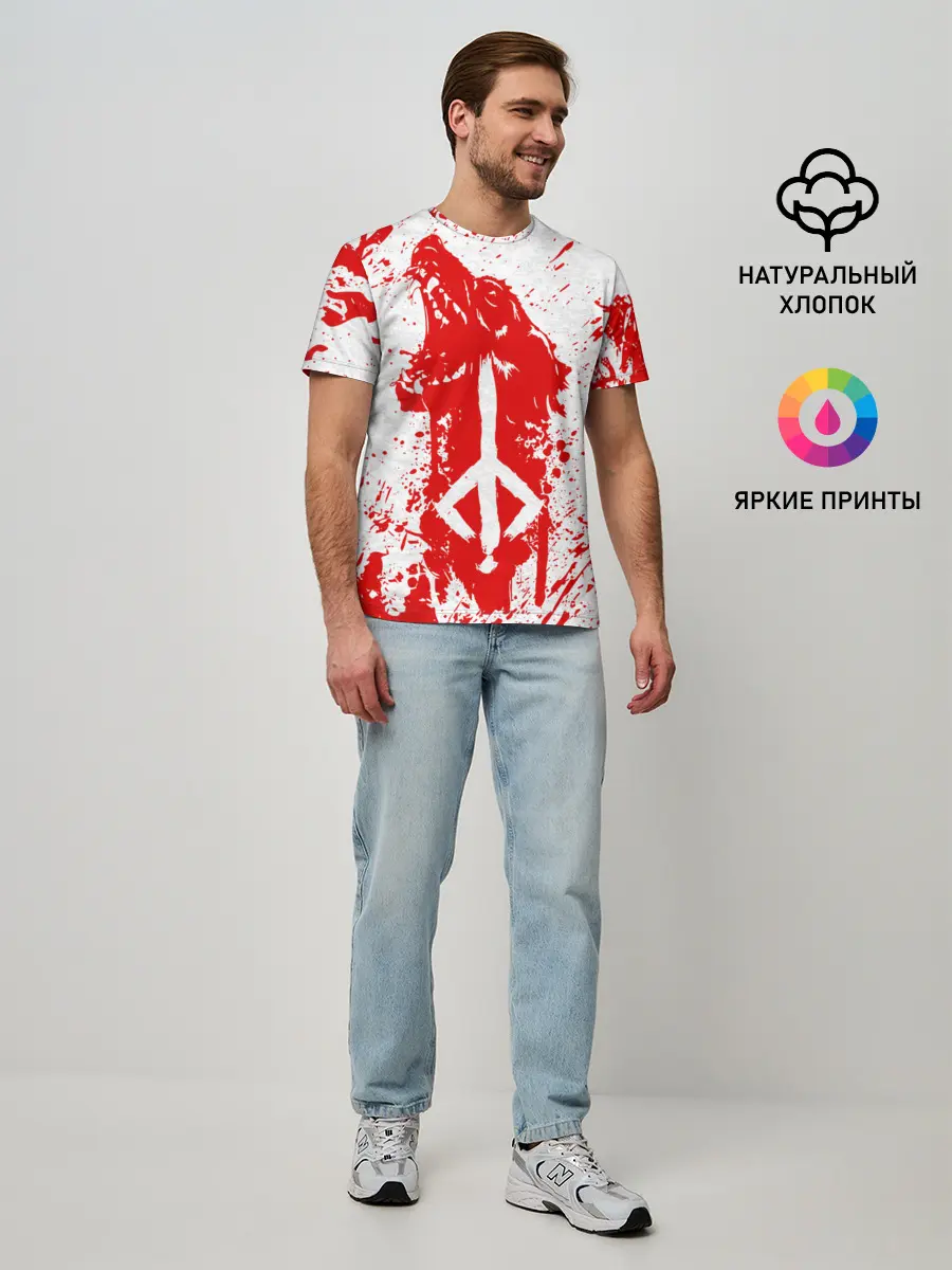 Мужская базовая футболка / BLOODBORNE
