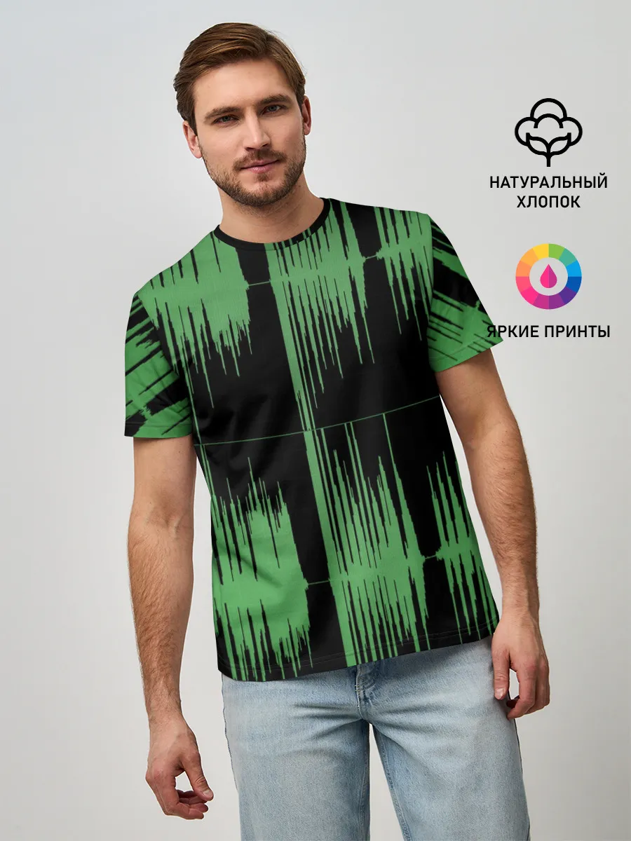 Мужская базовая футболка / AUDIOWAVE