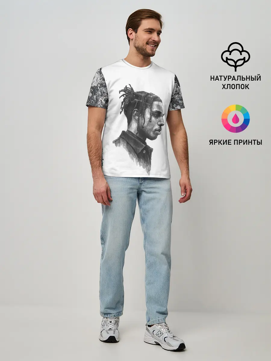 Мужская базовая футболка / ASAP ROCKY | АСАП