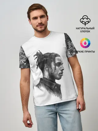 Мужская базовая футболка / ASAP ROCKY | АСАП