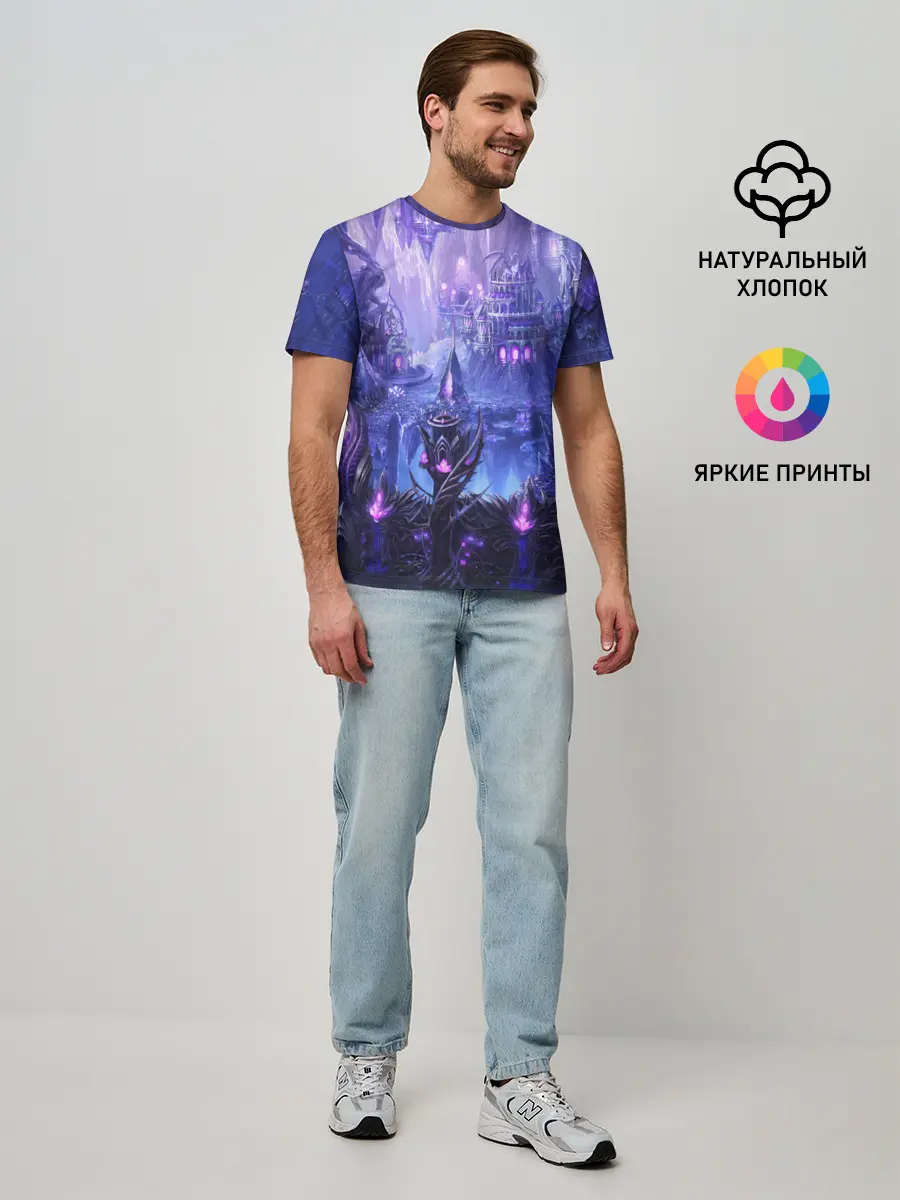 Мужская базовая футболка / HEROES