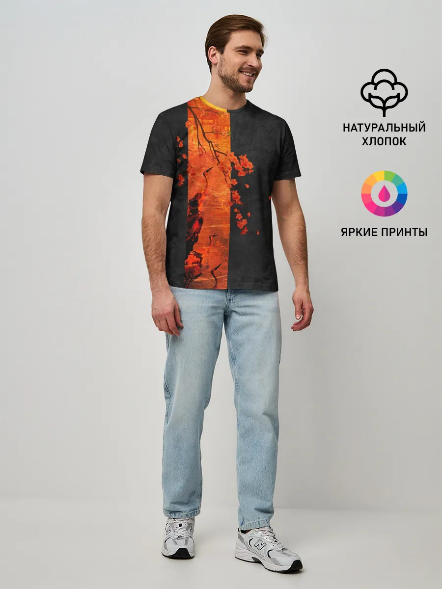 Мужская базовая футболка / ЦАПЛЯ