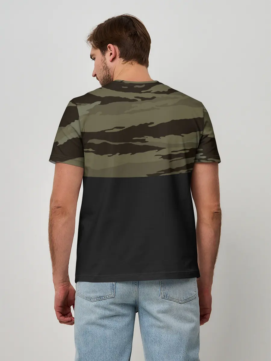 Мужская базовая футболка / Камуфляж МВД РФ