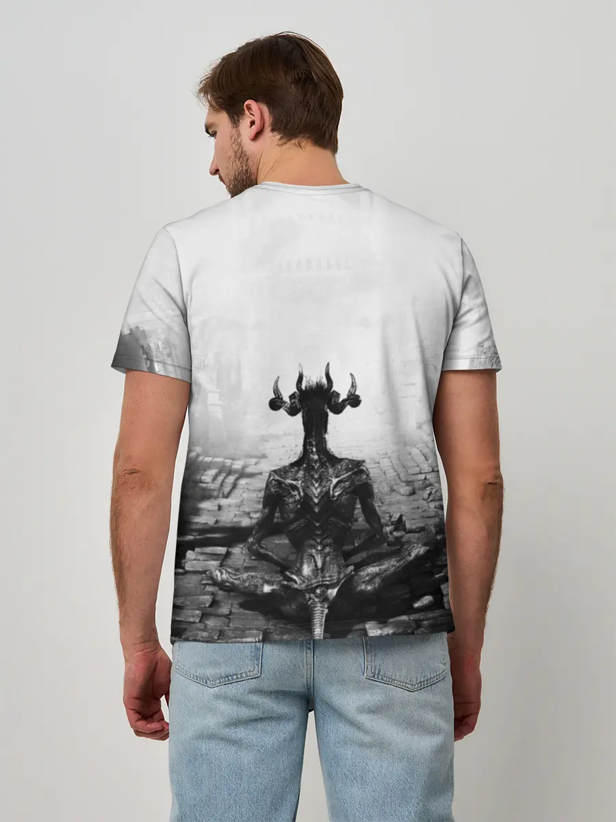 Мужская базовая футболка / Dark Souls