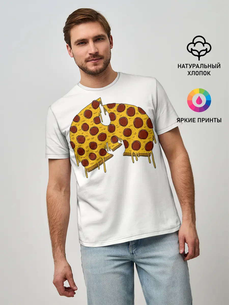 Мужская базовая футболка / Pizza Clan