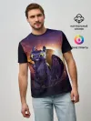 Мужская базовая футболка / ночная фурия