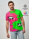 Мужская базовая футболка / Splatoon