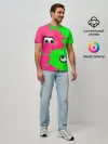 Мужская базовая футболка / Splatoon
