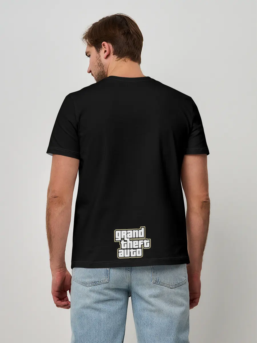 Мужская базовая футболка / Клод | GTA 3