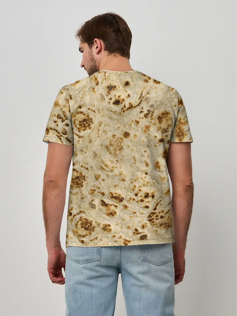 Мужская базовая футболка / Лаваш