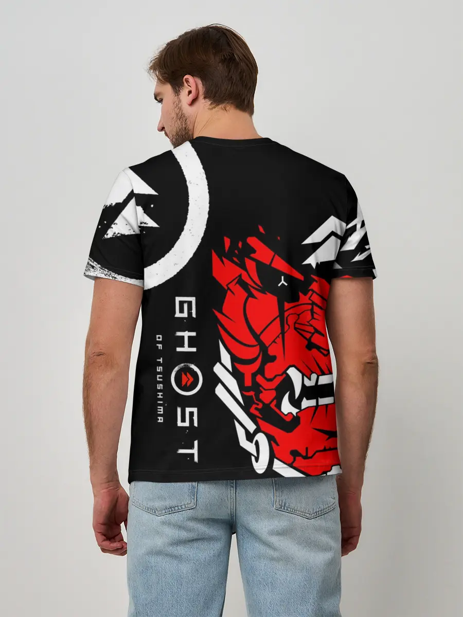 Мужская базовая футболка / Ghost of Tsushima