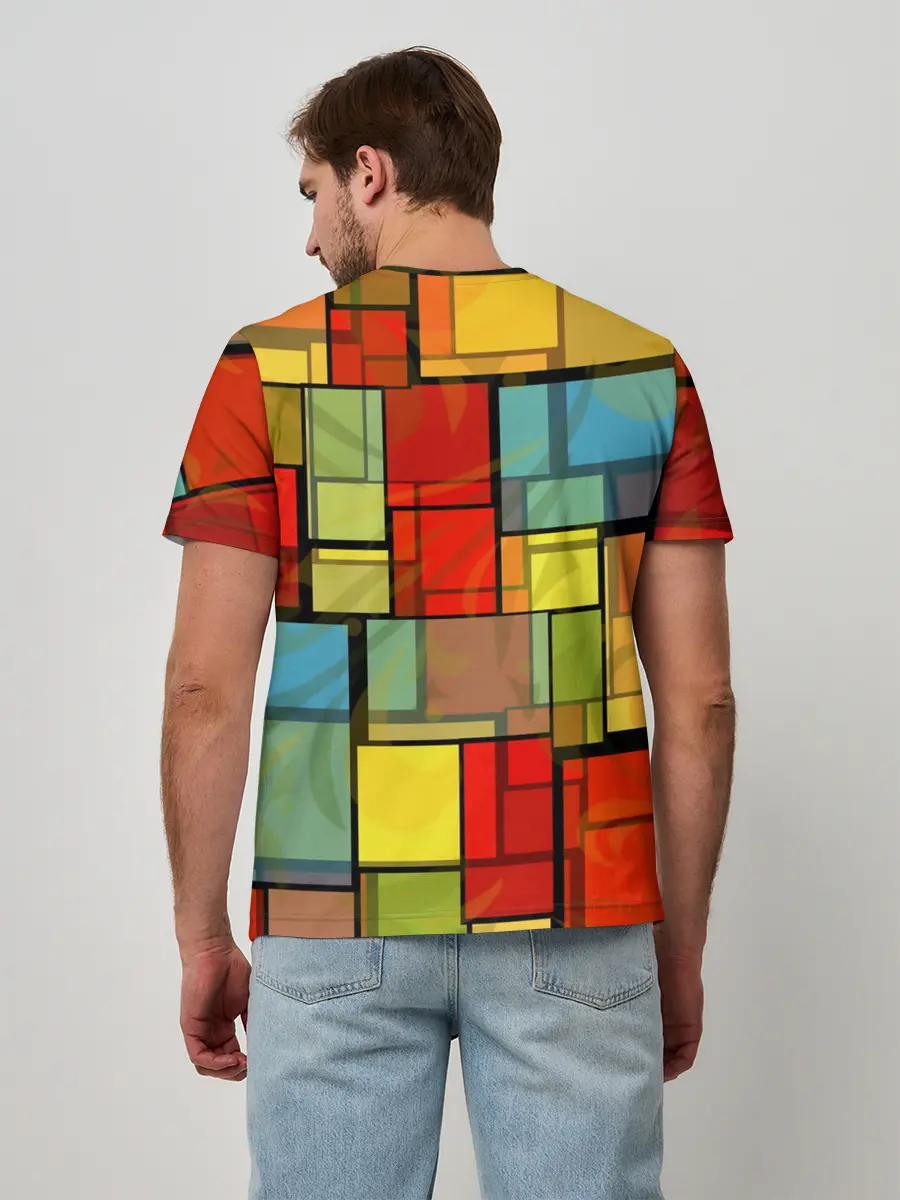 Мужская базовая футболка / ГЕОМЕТРИЯ