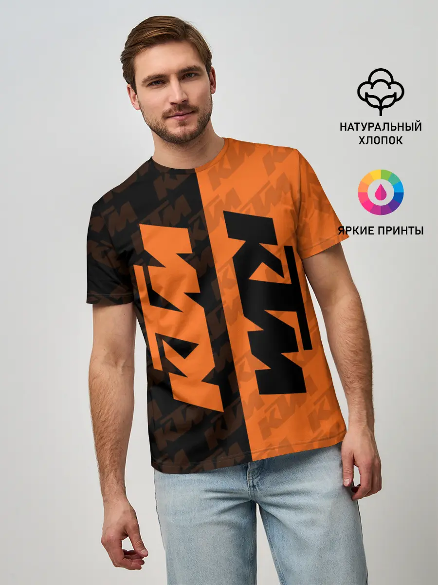 Мужская базовая футболка / KTM | КТМ