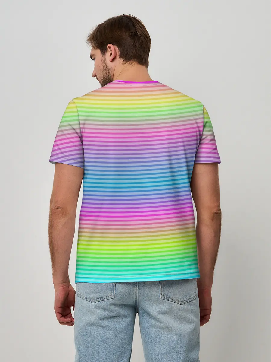 Мужская базовая футболка / Мишка Lil Peep