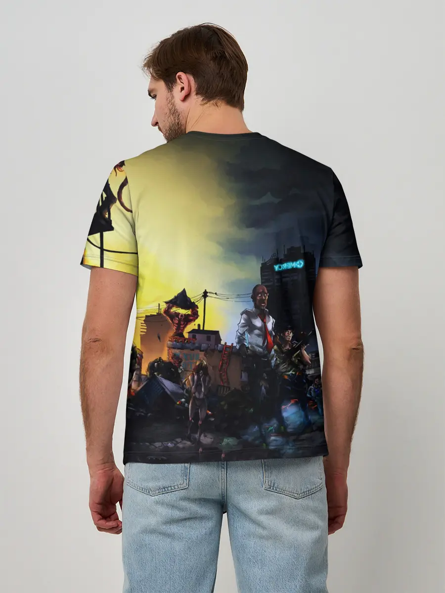 Мужская базовая футболка / LEFT 4 DEAD