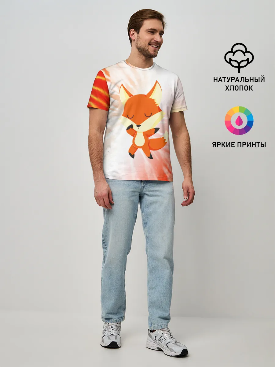 Мужская базовая футболка / ЛИСИЧКА / FOXY