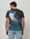 Мужская базовая футболка / Рисунок медуза