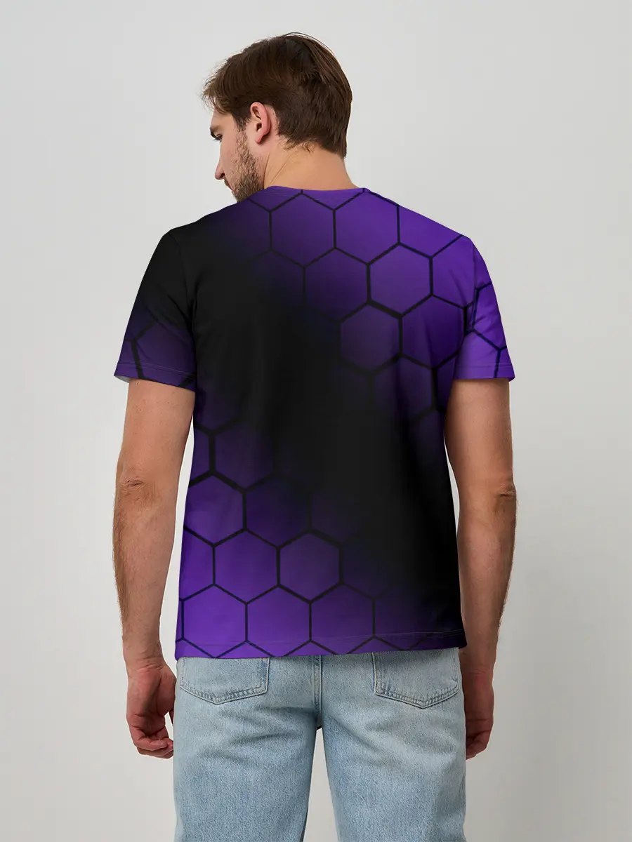 Мужская базовая футболка / AMONG US - DARK