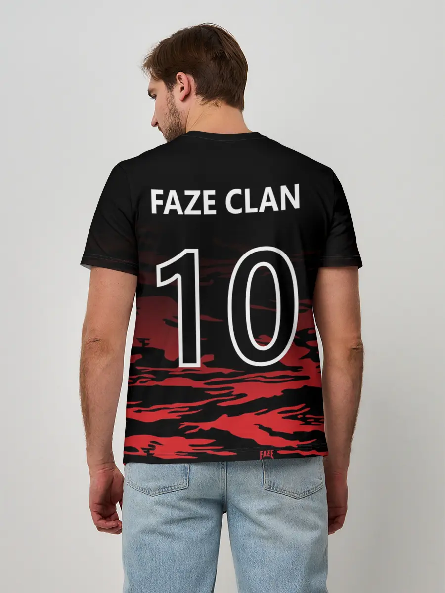 Мужская базовая футболка / Faze clan - Jersey pro 2019