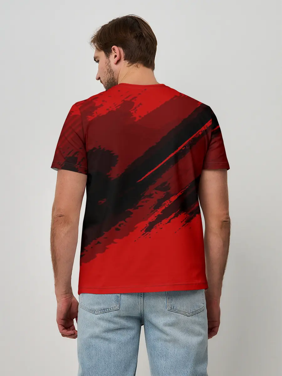 Мужская базовая футболка / JUVENTUS SPORT RED