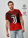 Мужская базовая футболка / JUVENTUS SPORT RED