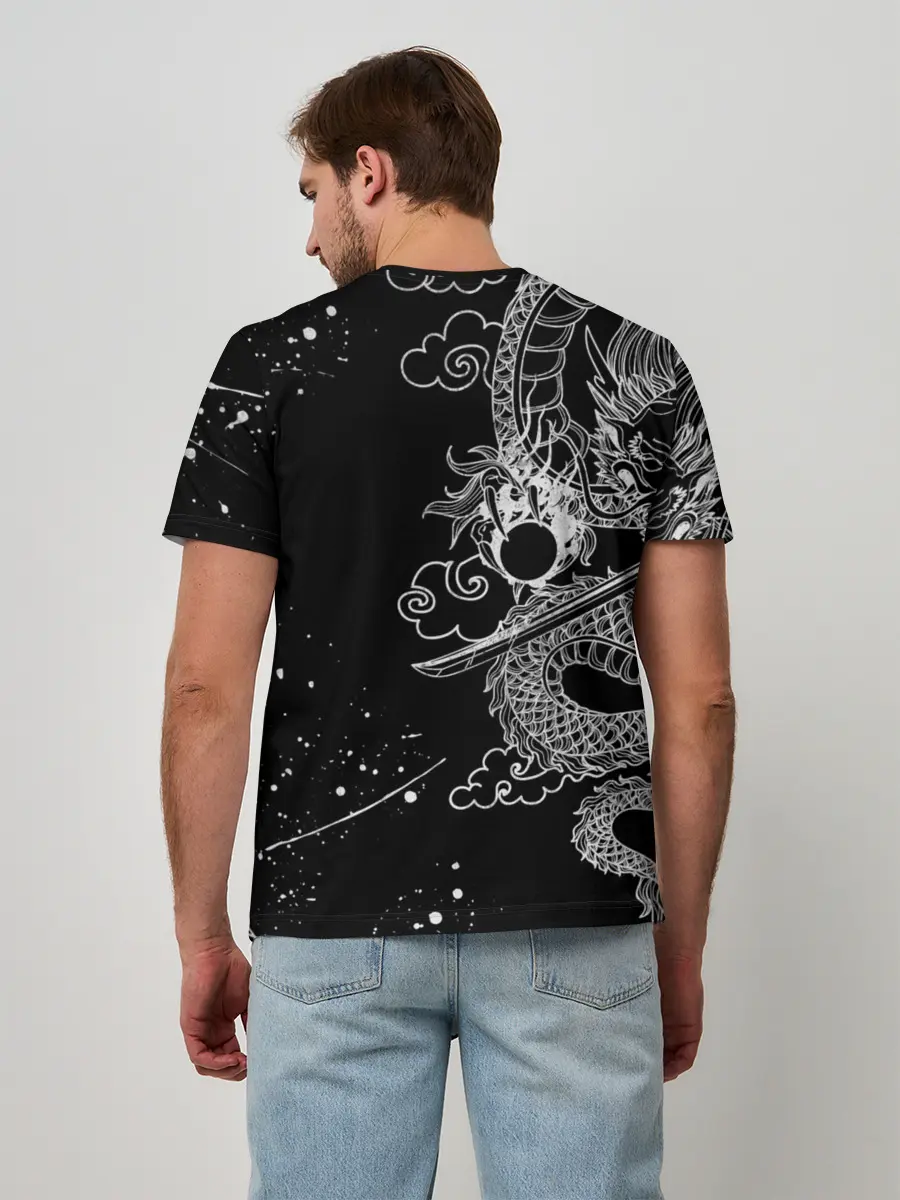 Мужская базовая футболка / ТОКИЙСКИЕ МСТИТЕЛИ / TOKYO REVENGERS ДРАКОН