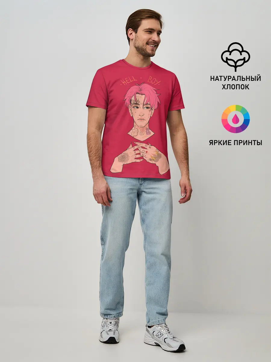 Мужская базовая футболка / Hell Boy