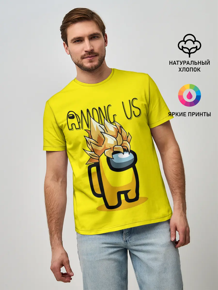 Мужская базовая футболка / Among Us