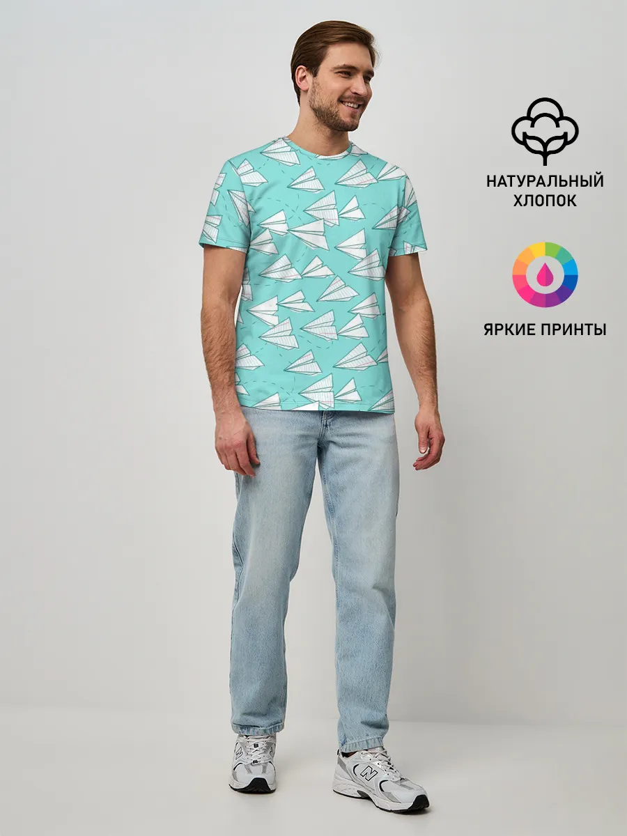 Мужская базовая футболка / Paper Airlines