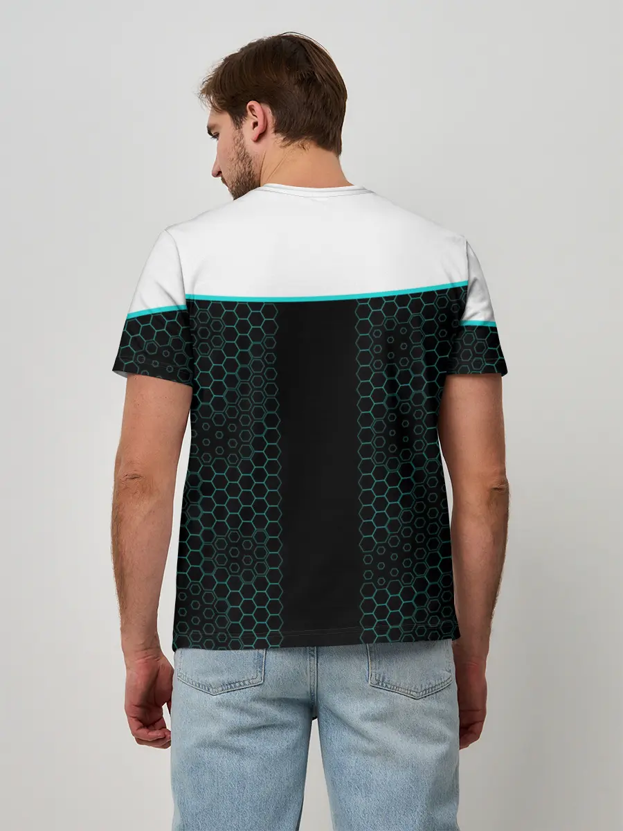 Мужская базовая футболка / Detroit AX400