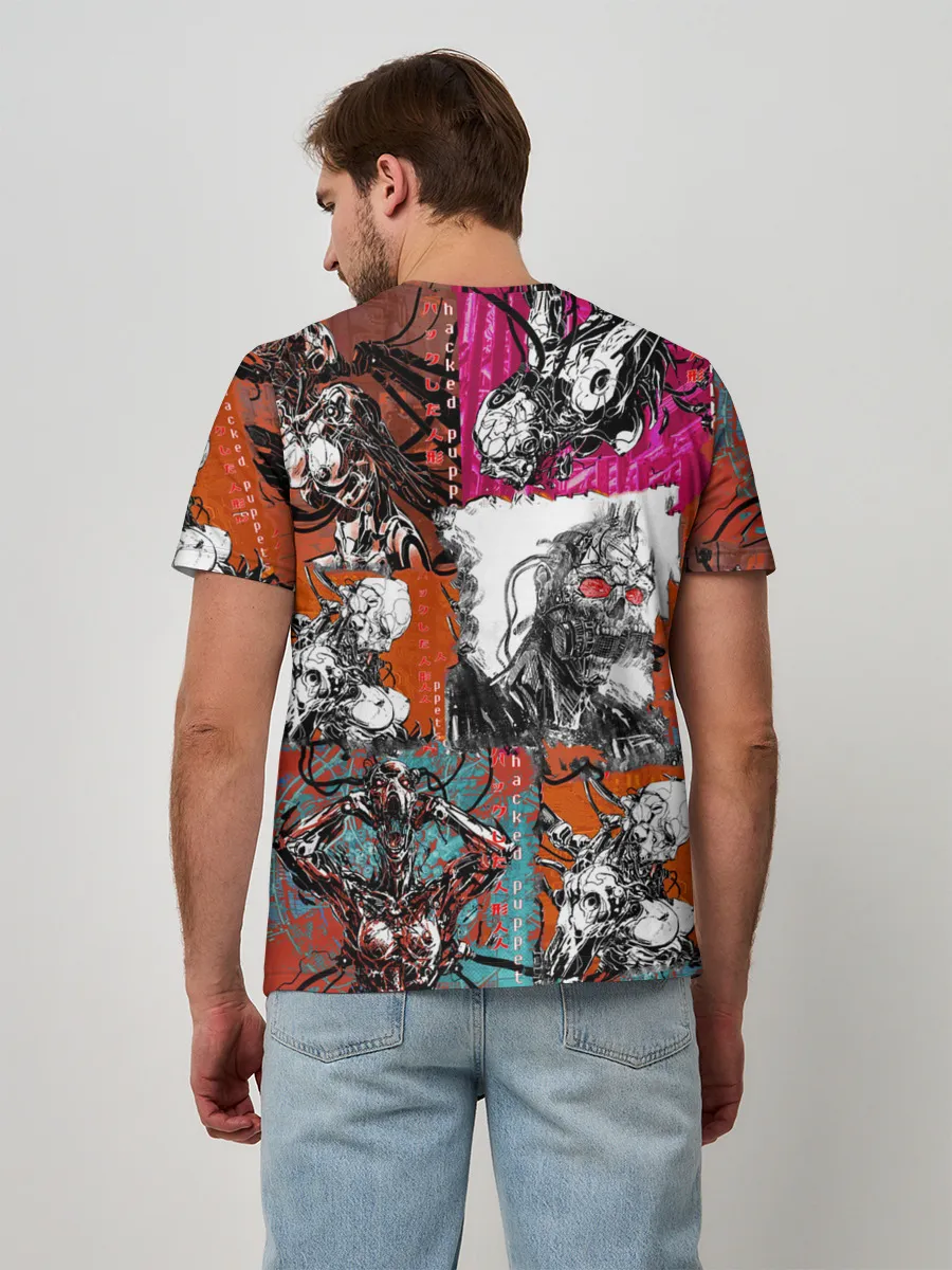 Мужская базовая футболка / Cyberpunk 2077