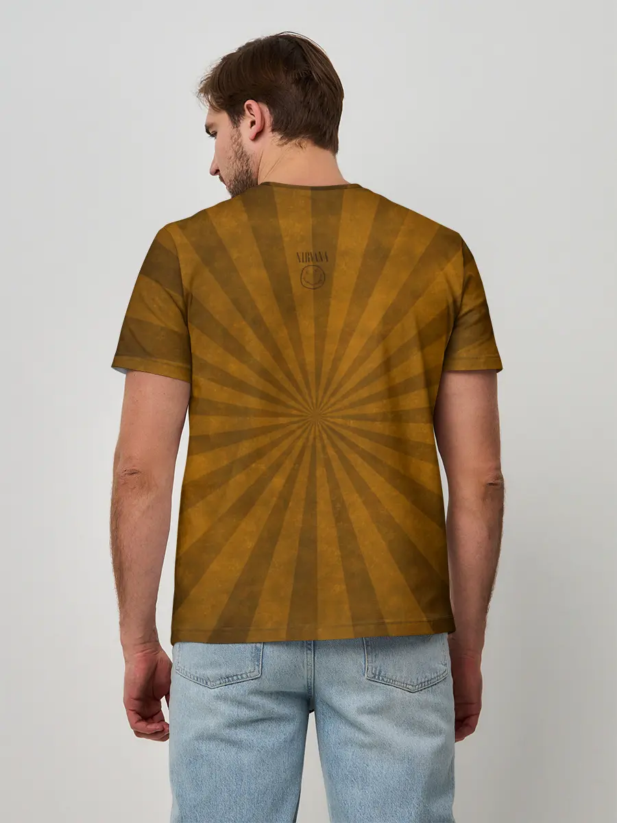 Мужская базовая футболка / Nirvana