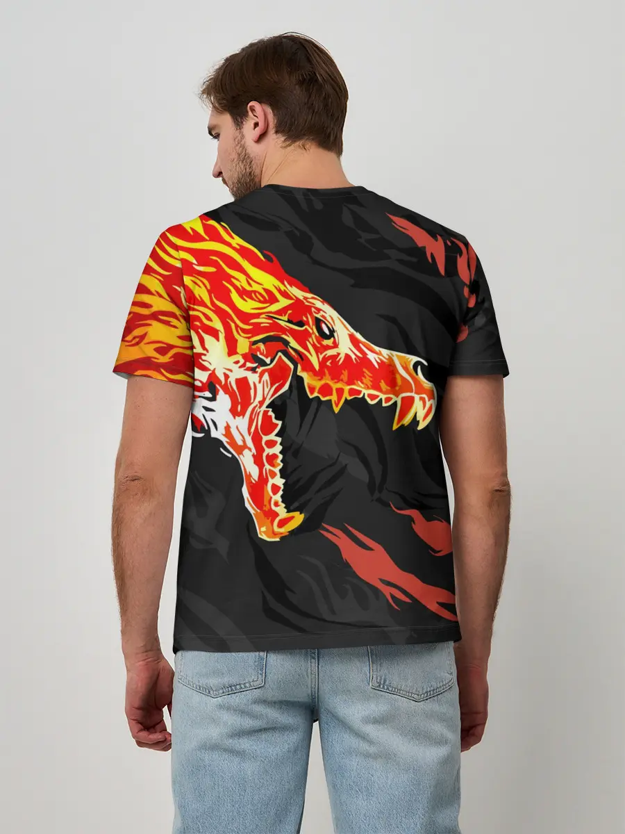 Мужская базовая футболка / CS:GO - Howl м4а4 | Вой