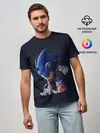 Мужская базовая футболка / Sonic