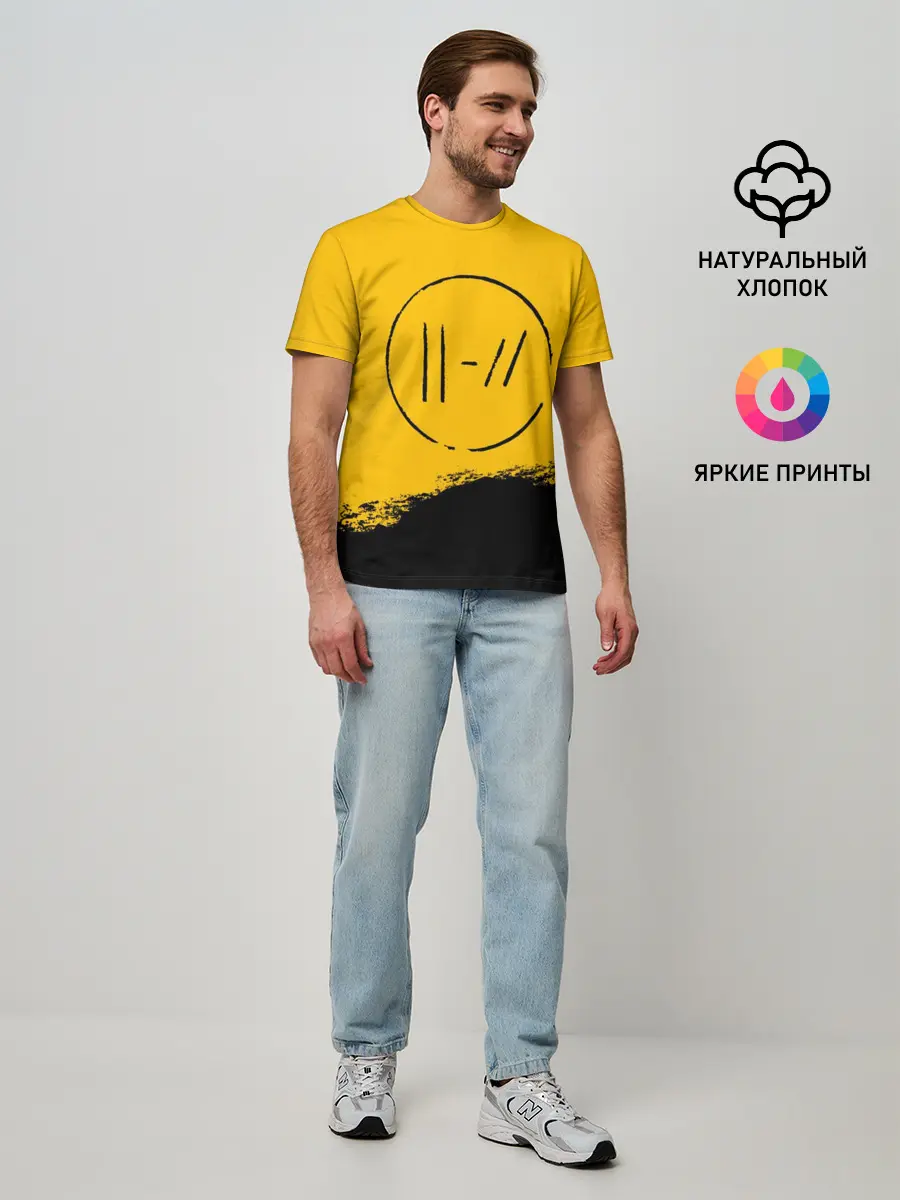 Мужская базовая футболка / TWENTY ONE PILOTS / TOP