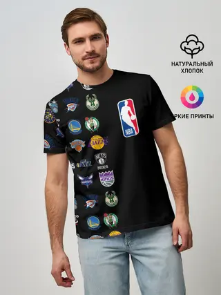 Мужская базовая футболка / NBA