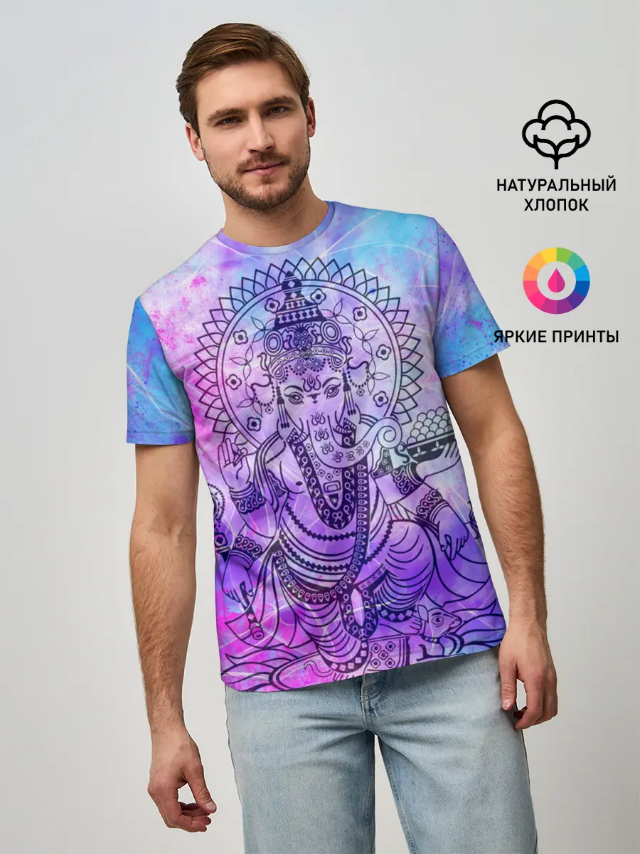 Мужская базовая футболка / Буддизм