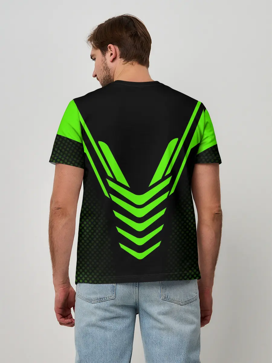 Мужская базовая футболка / Mass Effect N7