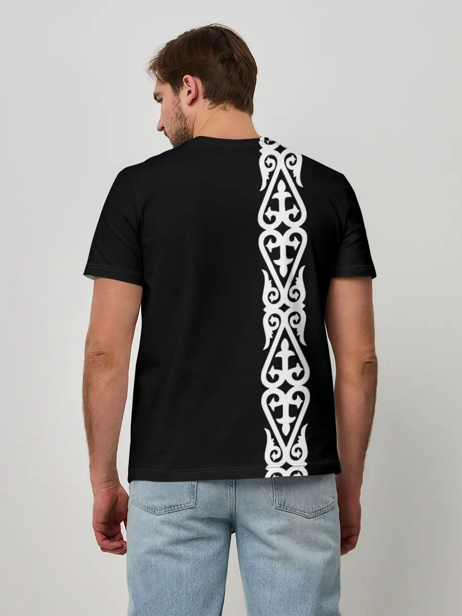 Мужская базовая футболка / Форма Казахстан