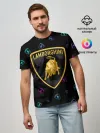 Мужская базовая футболка / LAMBORGHINI / Ламборгини
