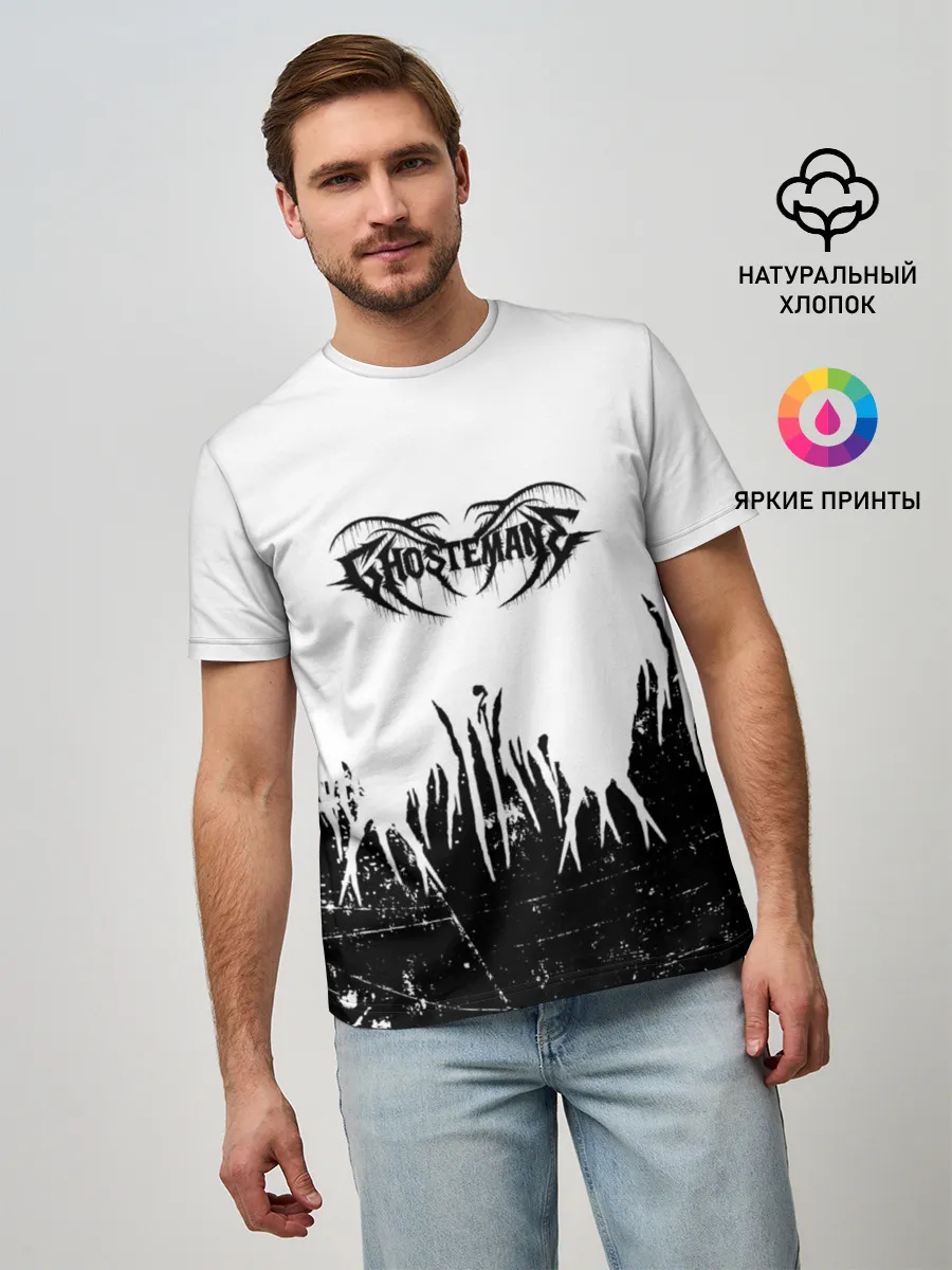 Мужская базовая футболка / GHOSTEMANE