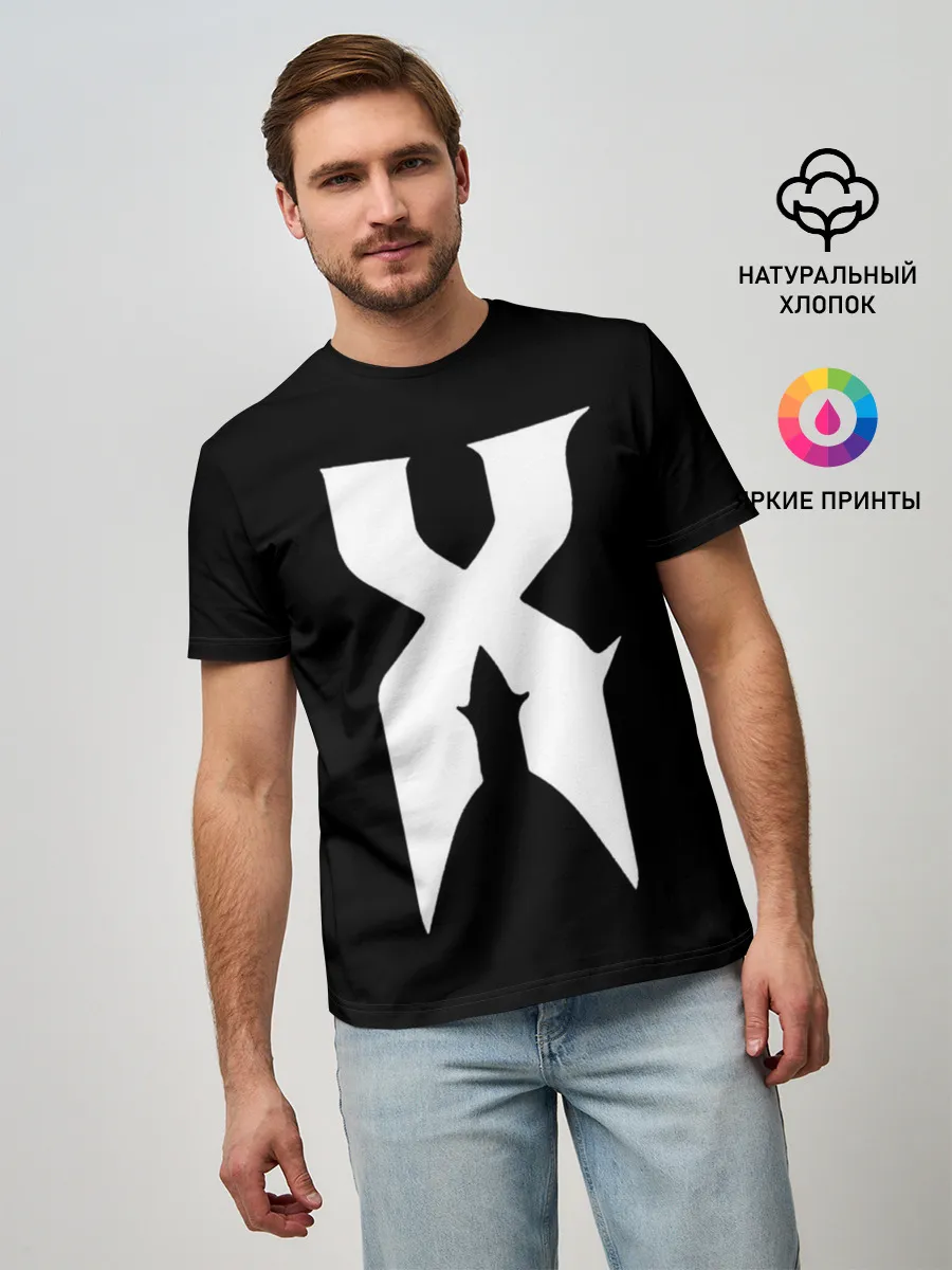 Мужская базовая футболка / X