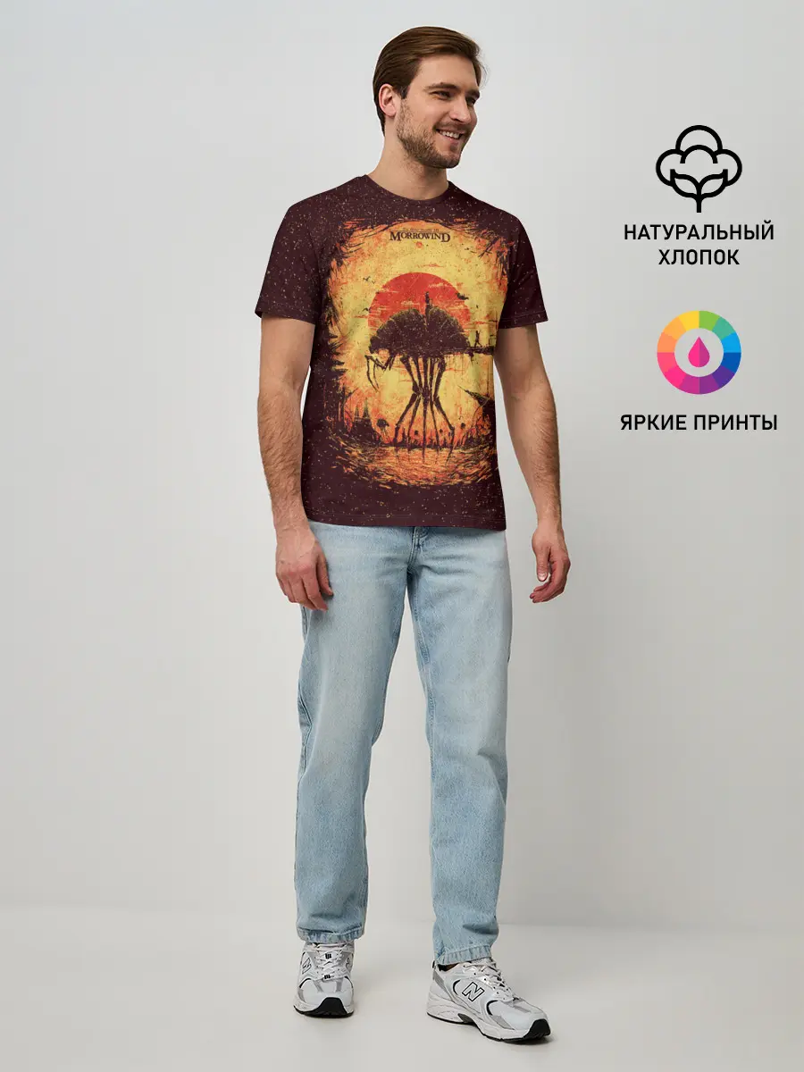 Мужская базовая футболка / K.aЛюбимый Моровинд