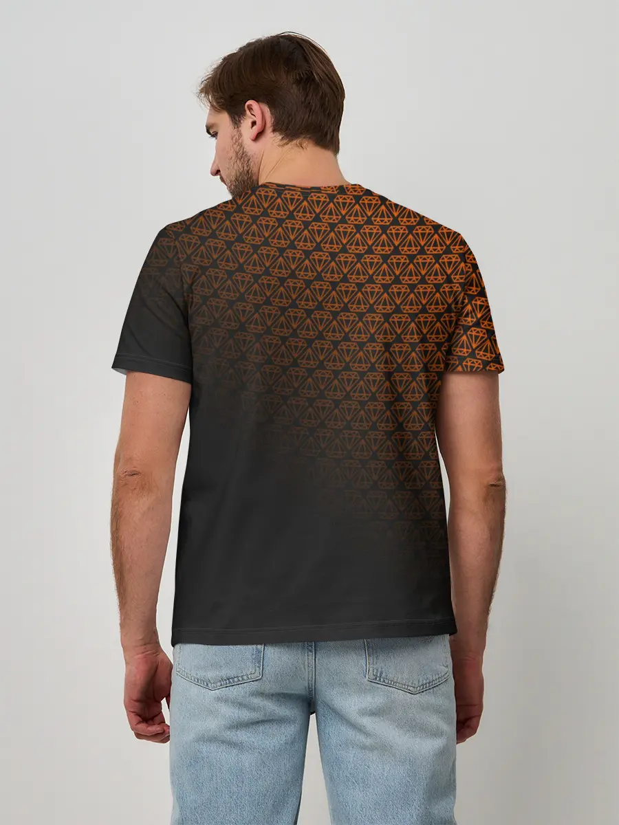 Мужская базовая футболка / RAINBOW SIX SIEGE DIAMOND