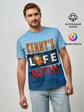 Мужская базовая футболка / Kennys LIFE matters