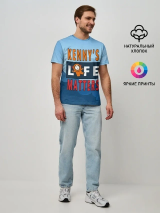 Мужская базовая футболка / Kennys LIFE matters