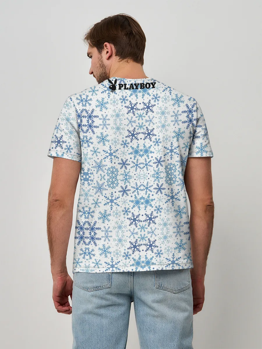 Мужская базовая футболка / PLAYBOY - NEW YEAR